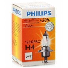 Лампа PHILIPS Premium 12V H4 60/55W +30%  1 шт